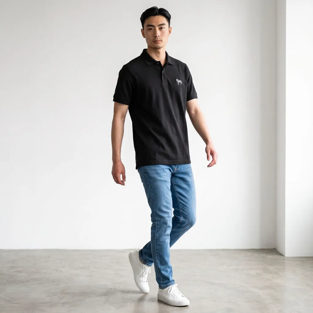 WXLF Black Polo Tshirt (1).webp