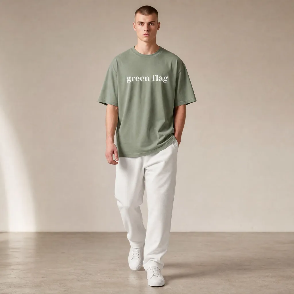 WXLF Green Flag Oversized Tshirt (3).webp