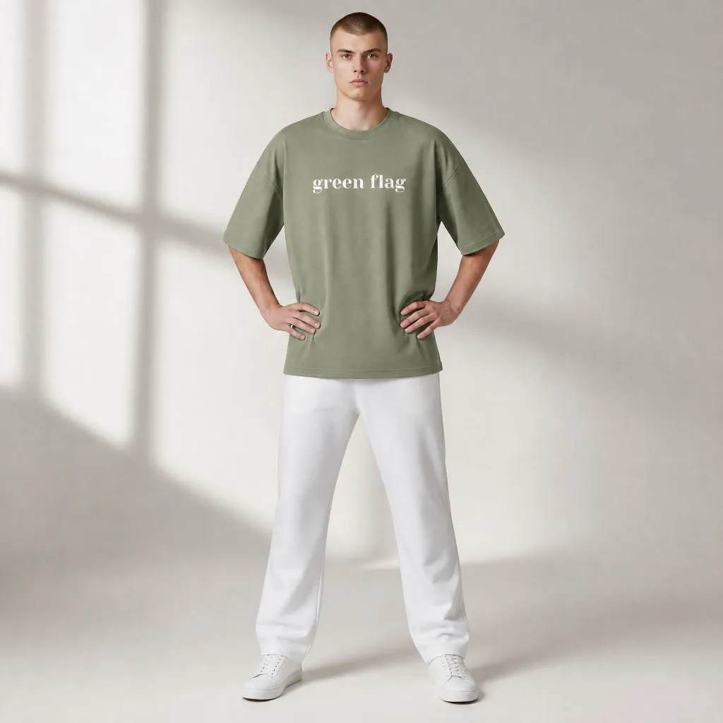 WXLF Green Flag Oversized Tshirt (2).webp