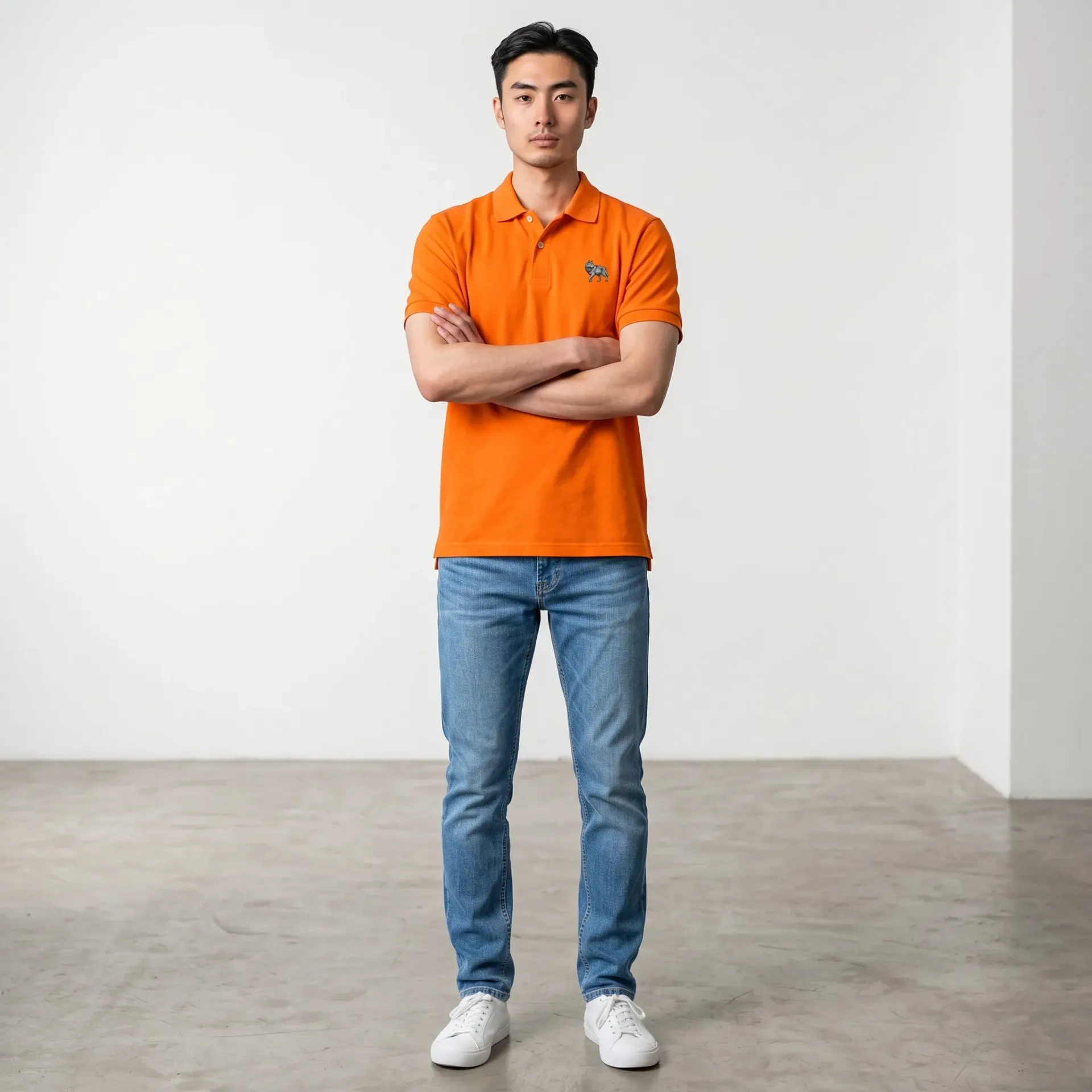 WXLF Orange Polo Tshirt